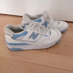 New balance 550, white and blue, 7.5